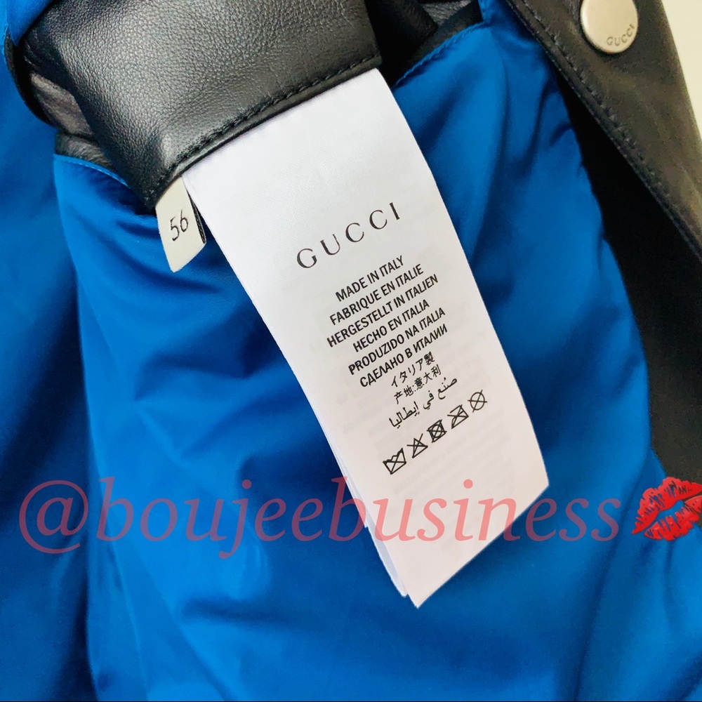 GUCCI Authentic Hollywood Leather Jacket - Picture 6 of 8